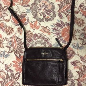 Kate Spade cross body- beautiful plum color